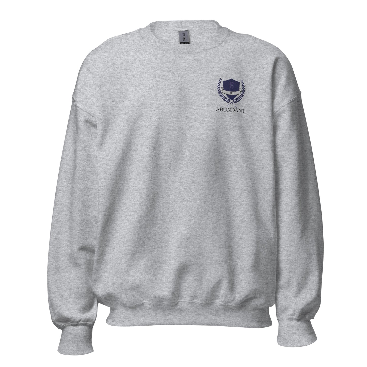 Abundant Crest Unisex Sweatshirt